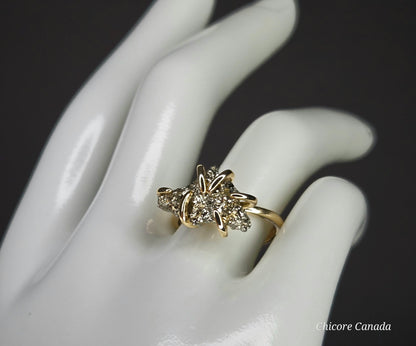 Handmade Raw Pyrite Ring – Bold, Elegant, and Naturally Radiant Statement Jewelry