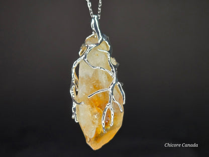 Brazilian Citrine Pendant Necklace: The Golden Gem of Luxury and Prosperity