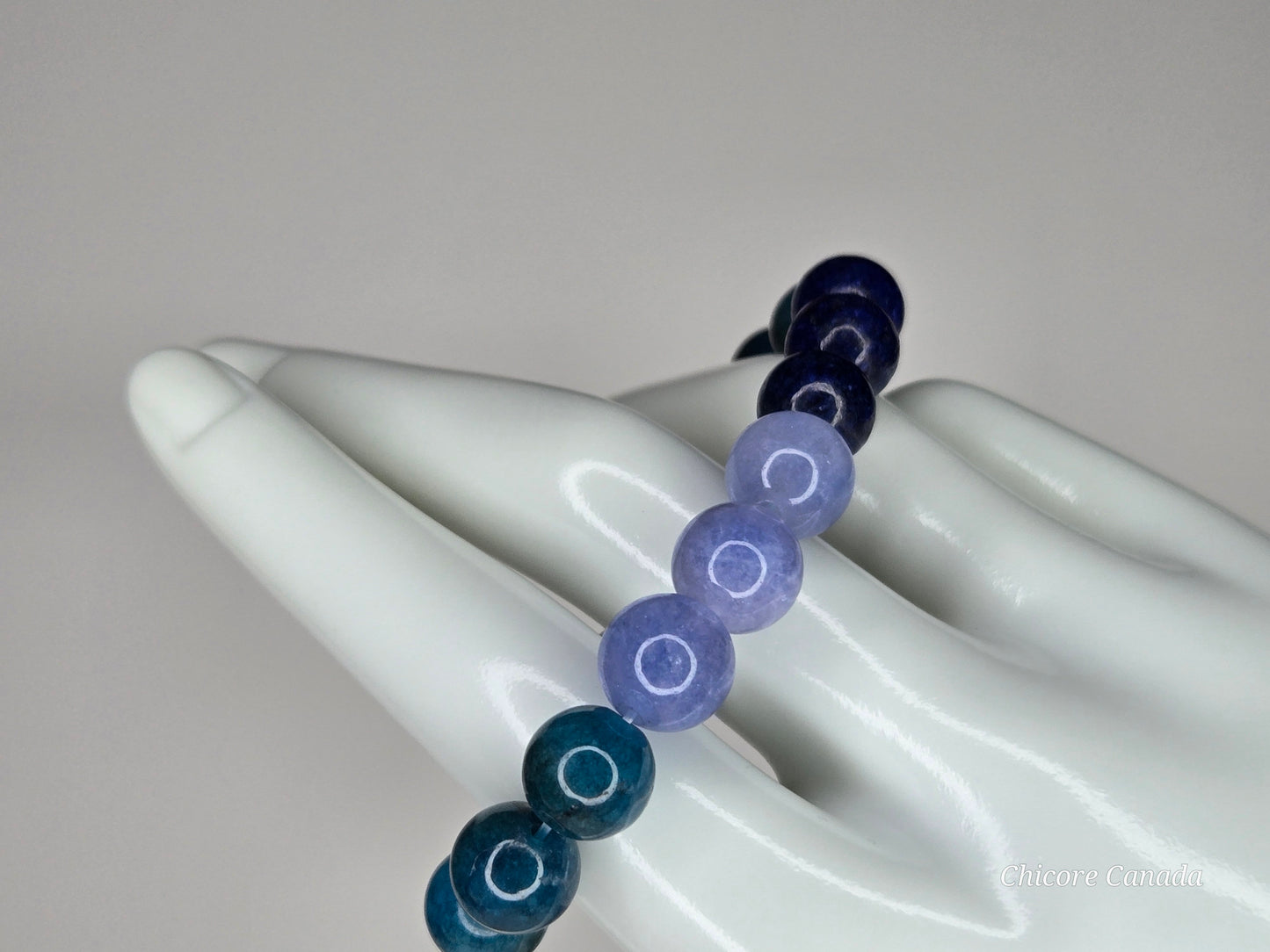 Ocean Mind – Blue Apatite, Lapis Lazuli & Aquamarine Bracelet