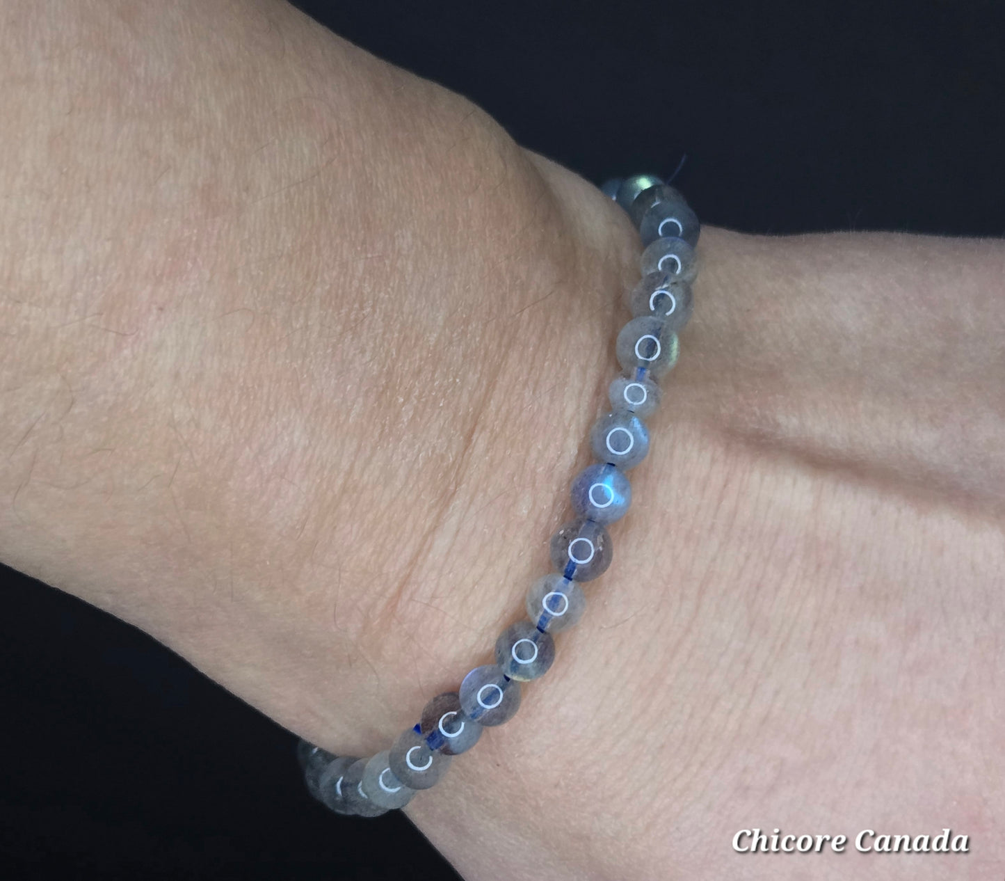 Lunar Elegance: Handmade Delicate Moonstone Bracelet