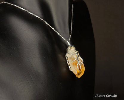 Brazilian Citrine Pendant Necklace: The Golden Gem of Luxury and Prosperity