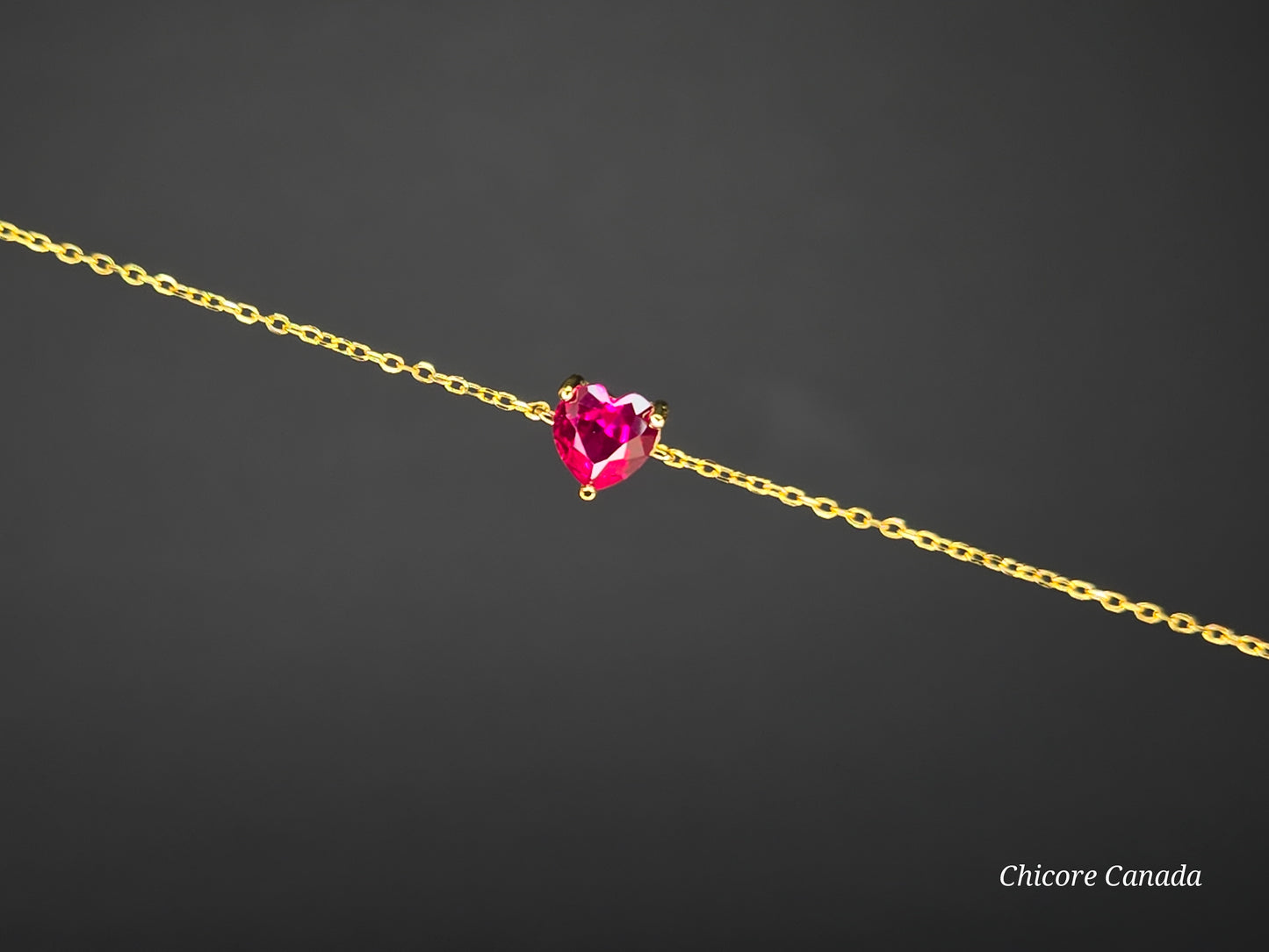 Elegant 925 Sterling Silver Adjustable Bracelet with Cubic Zirconia Heart
