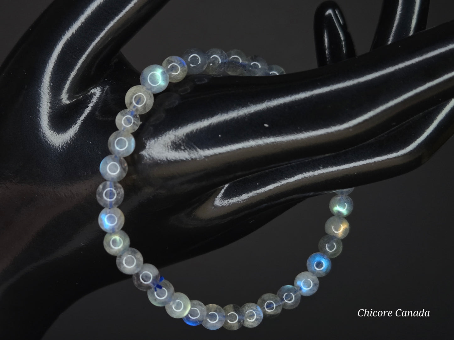 Lunar Elegance: Handmade Delicate Moonstone Bracelet