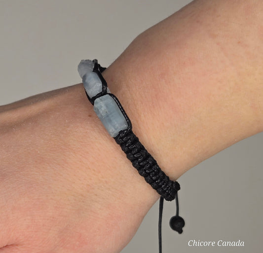 Aquamarine Bracelet for Him - Calm Confidence & Clarity in Every Stone